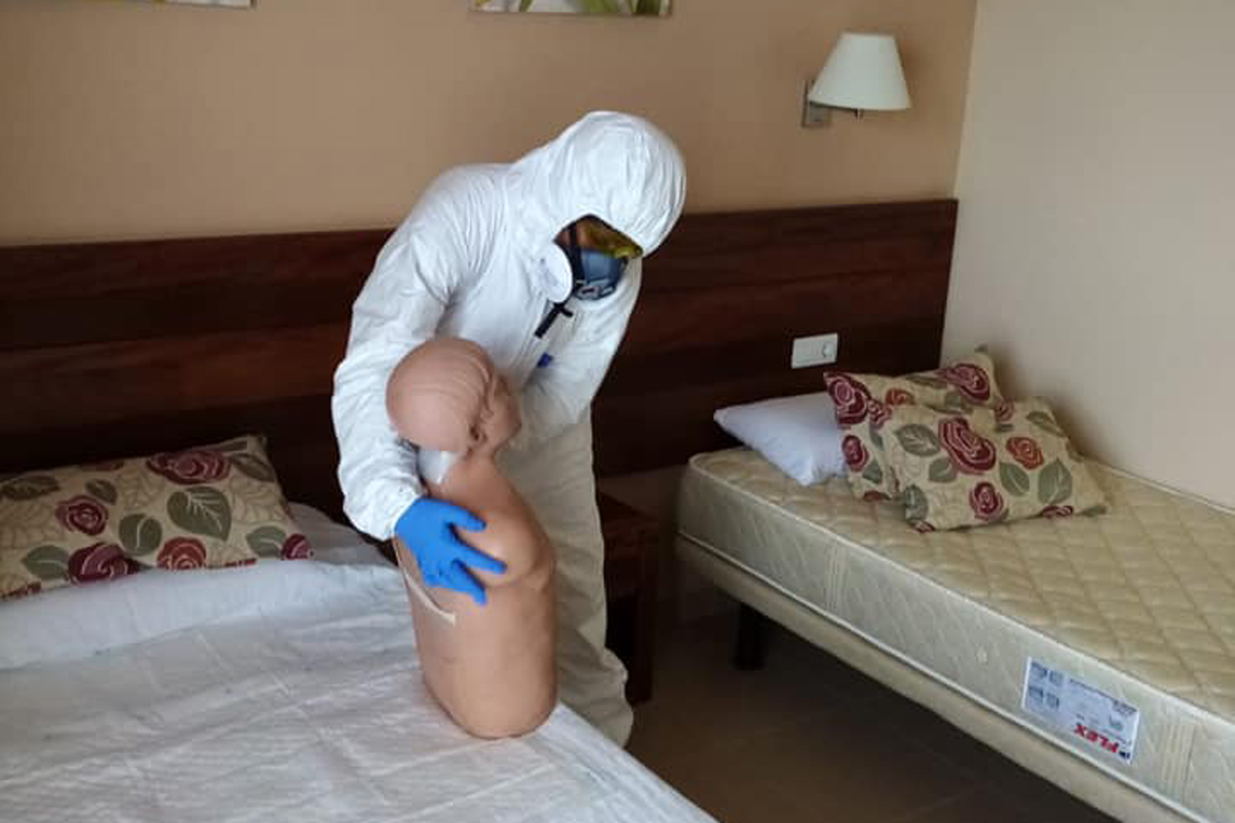 El Cabildo realiza simulacros COVID19 en residencias de mayores de El Hierro
