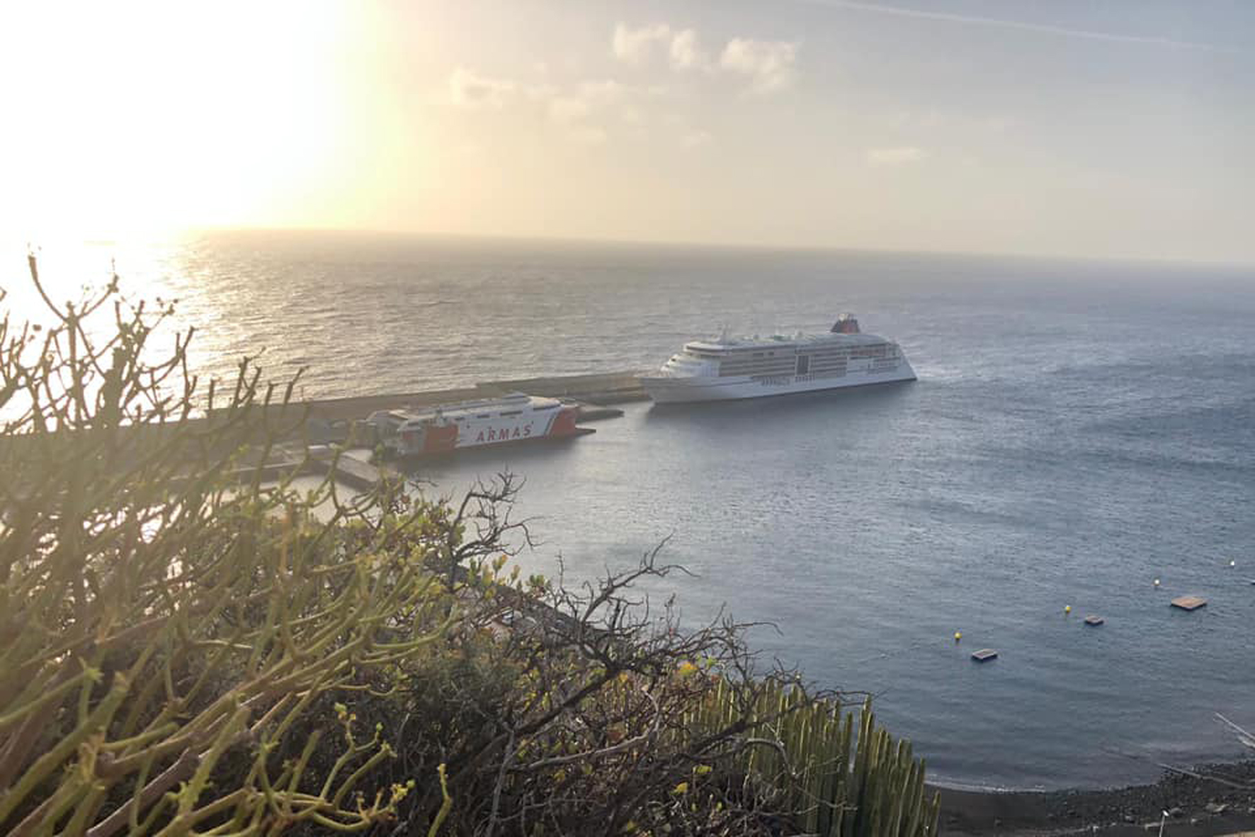 El crucero MS Europa 2 hace escala hoy en en El Hierro