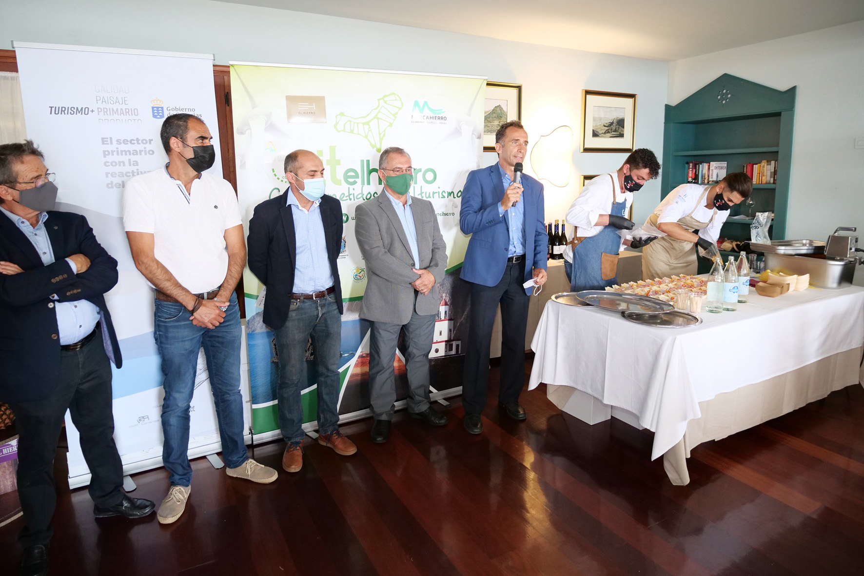 El Gobierno canario impulsa el consumo de producto local en los establecimientos turísticos de El Hierro