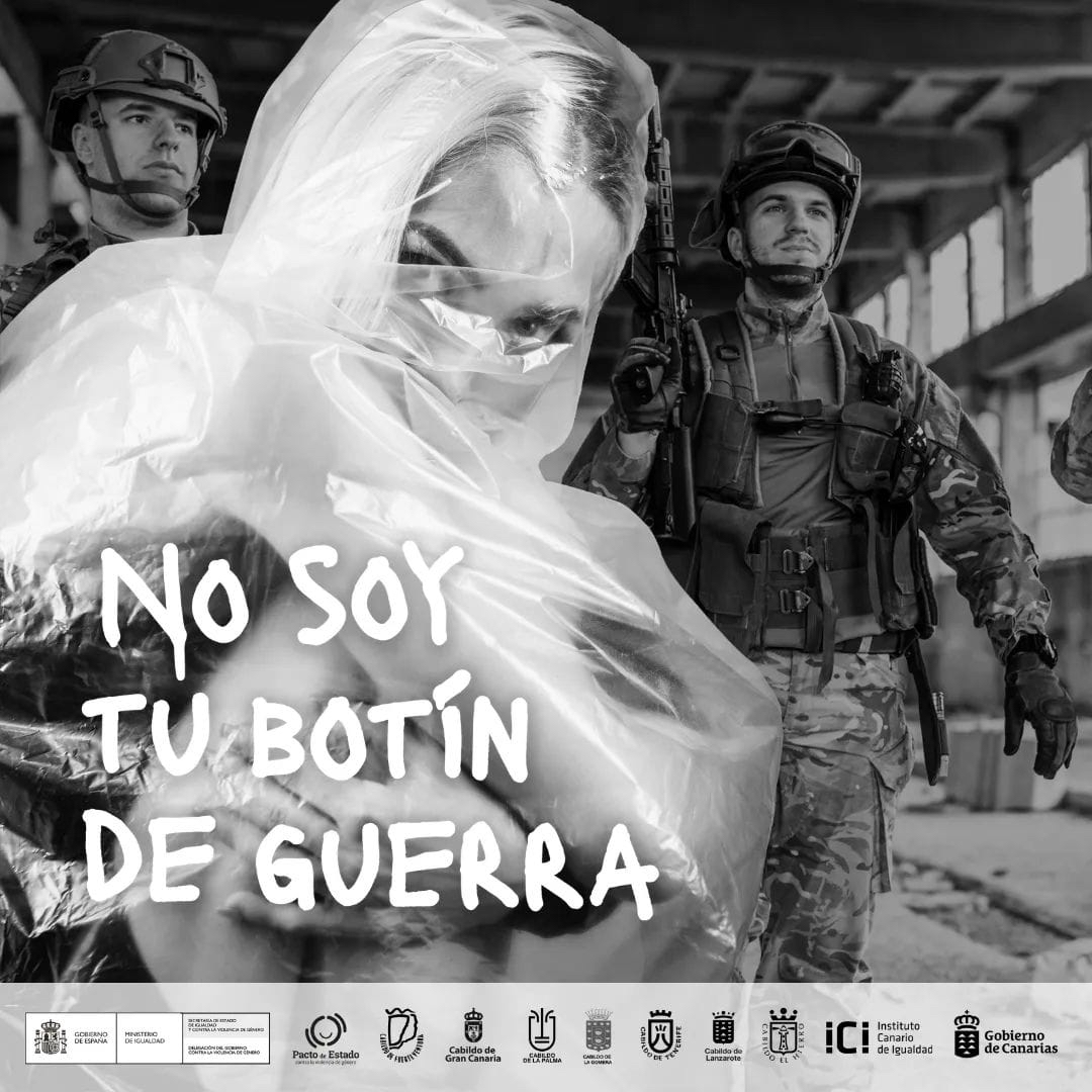 El Cabildo de El Hierro participa en la campaña “No soy tu botín de Guerra”
