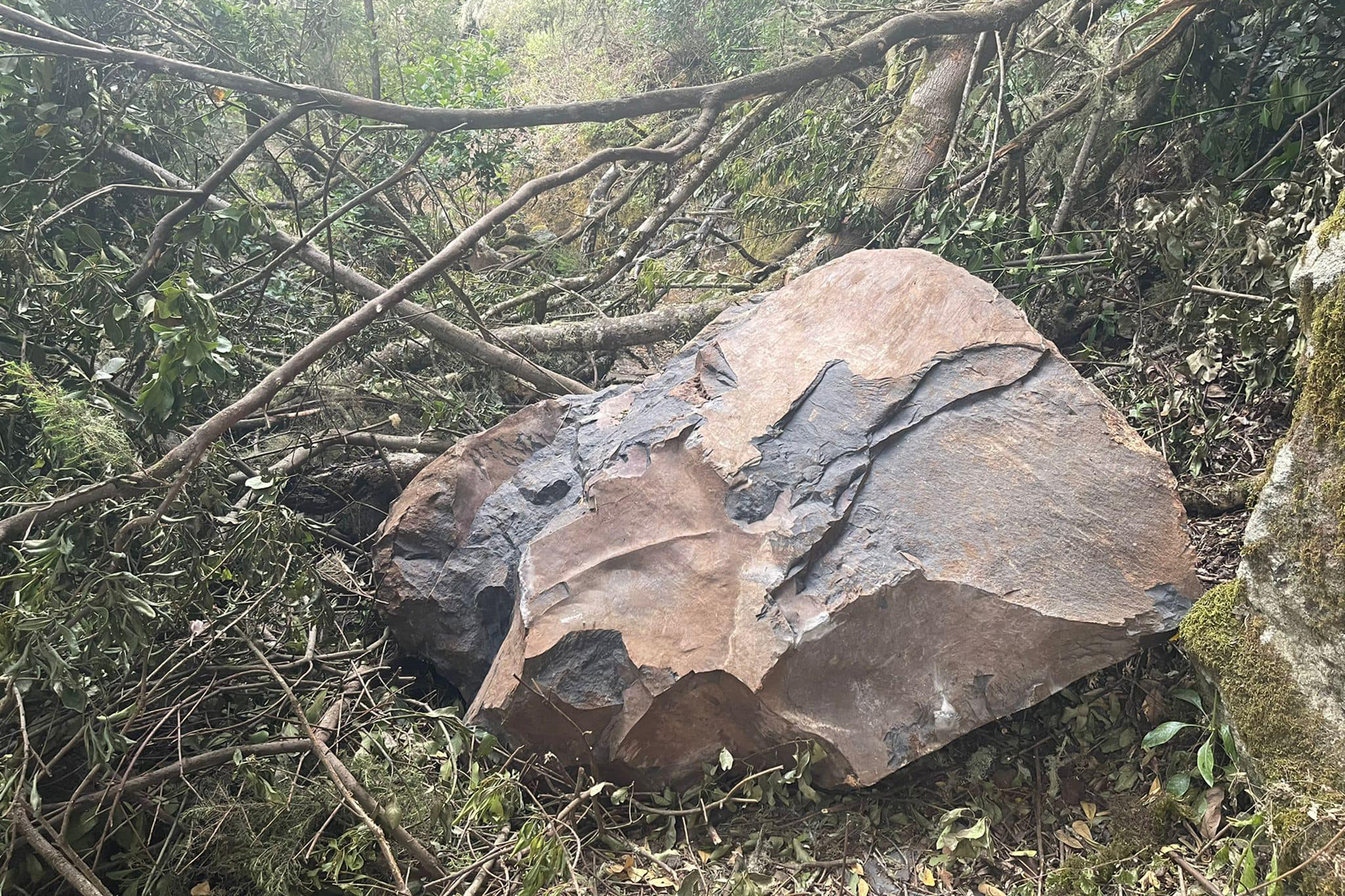 El Cabildo mantiene cerrado el sendero de Jinama por desprendimientos
