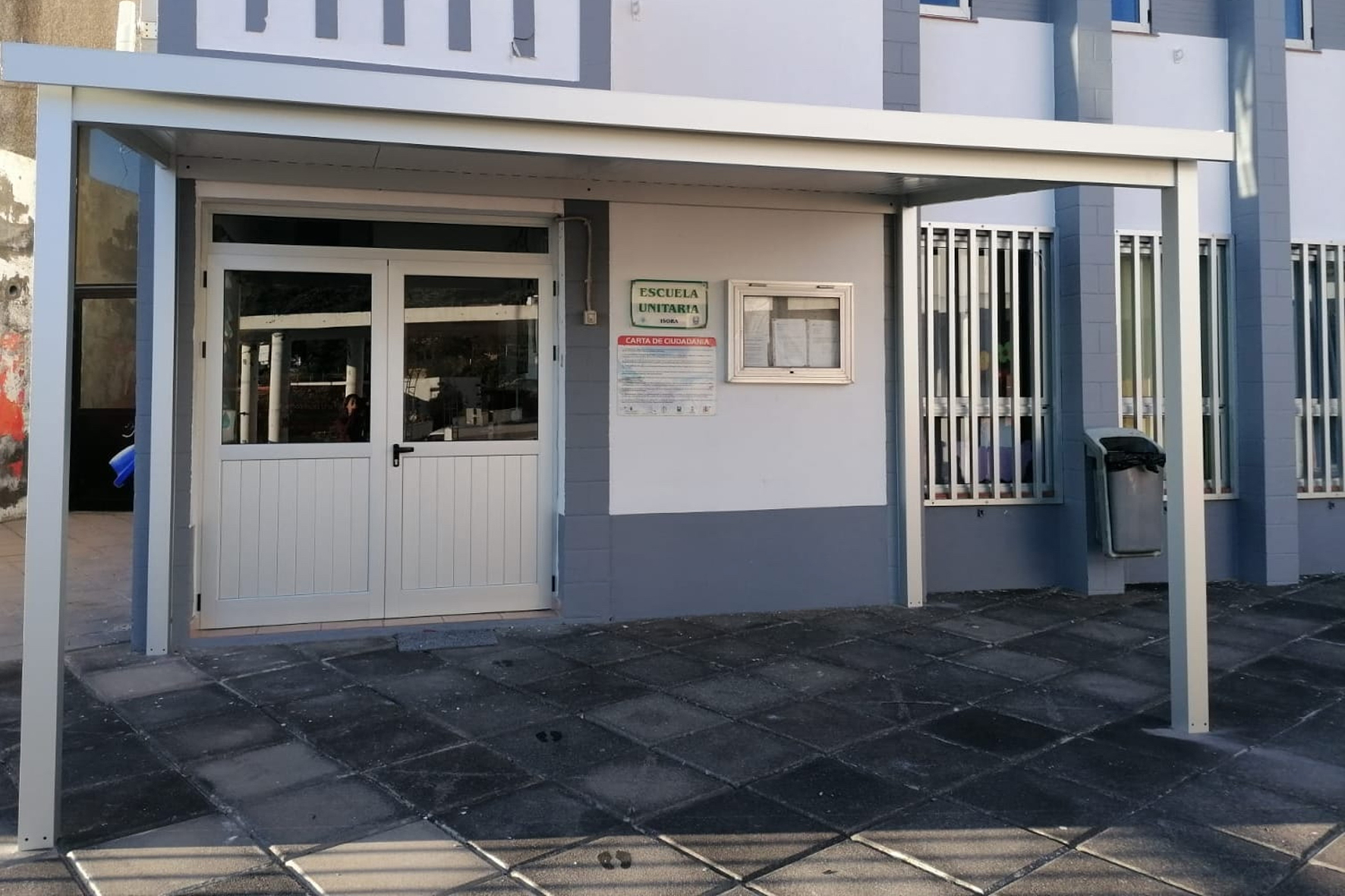 Valverde realiza obras de mejora en el colegio de Isora