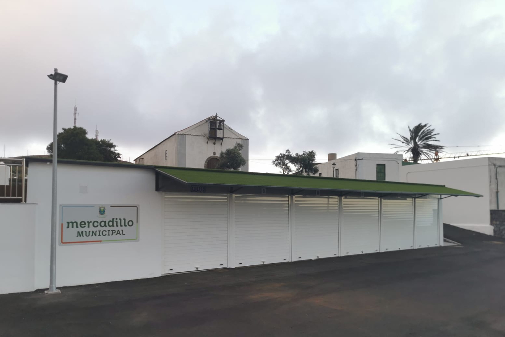 El Ayuntamiento finaliza las obras del nuevo Mercadillo Municipal de Valverde