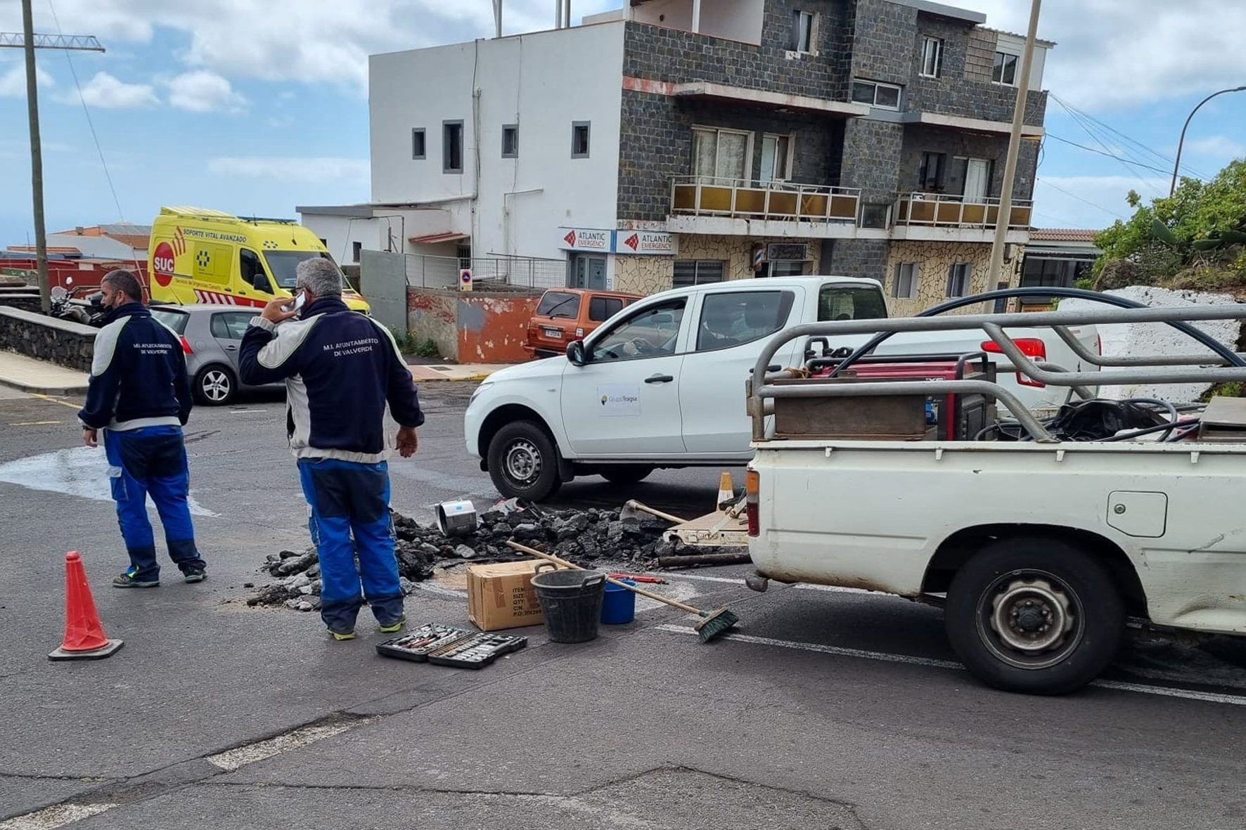 Valverde realiza un corte de suministro de agua potable sin tiempo estimado en la Villa de Valverde por averías en la red