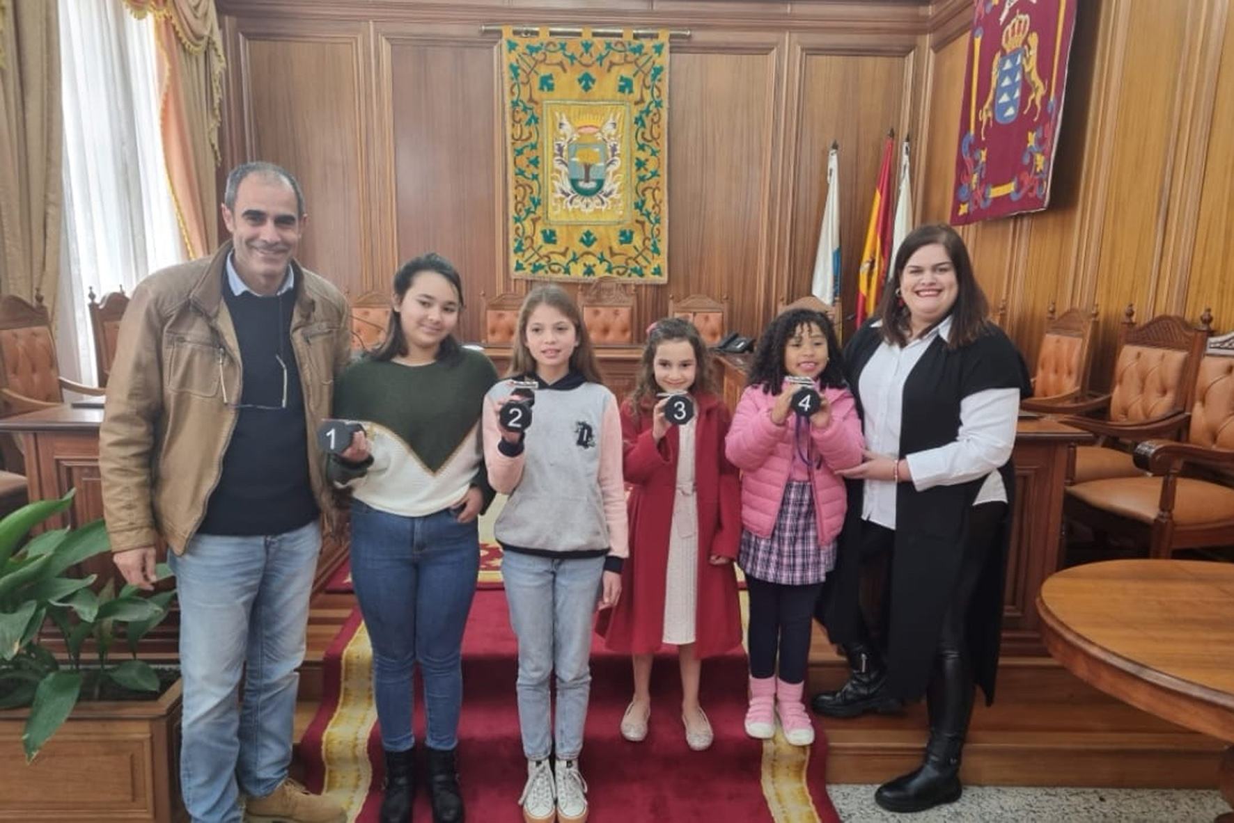 Cuatro candidatas se disputarán el titulo de Reina del Carnaval Infantil de la capital herreña