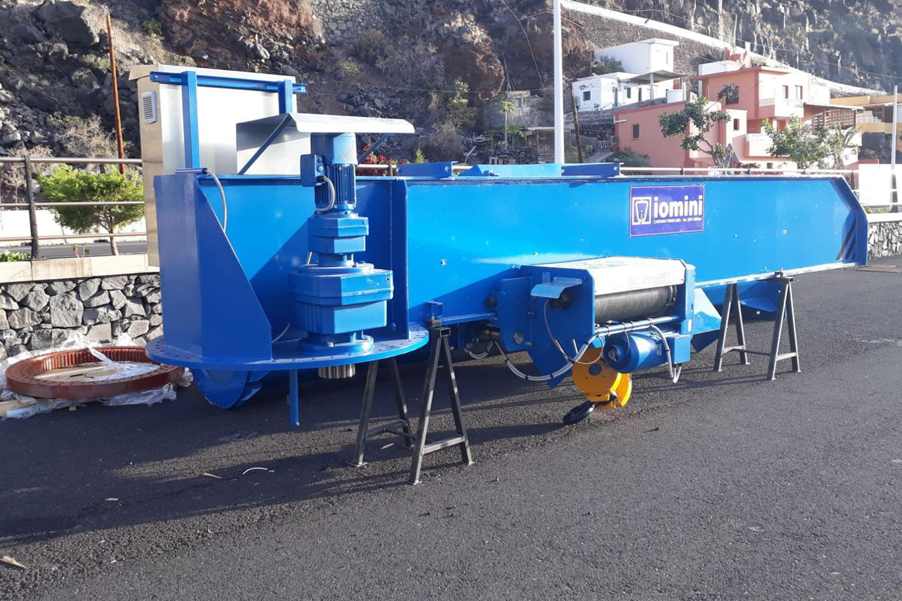 La Autoridad Portuaria instalará una grúa de varada en la marina del puerto de La Estaca