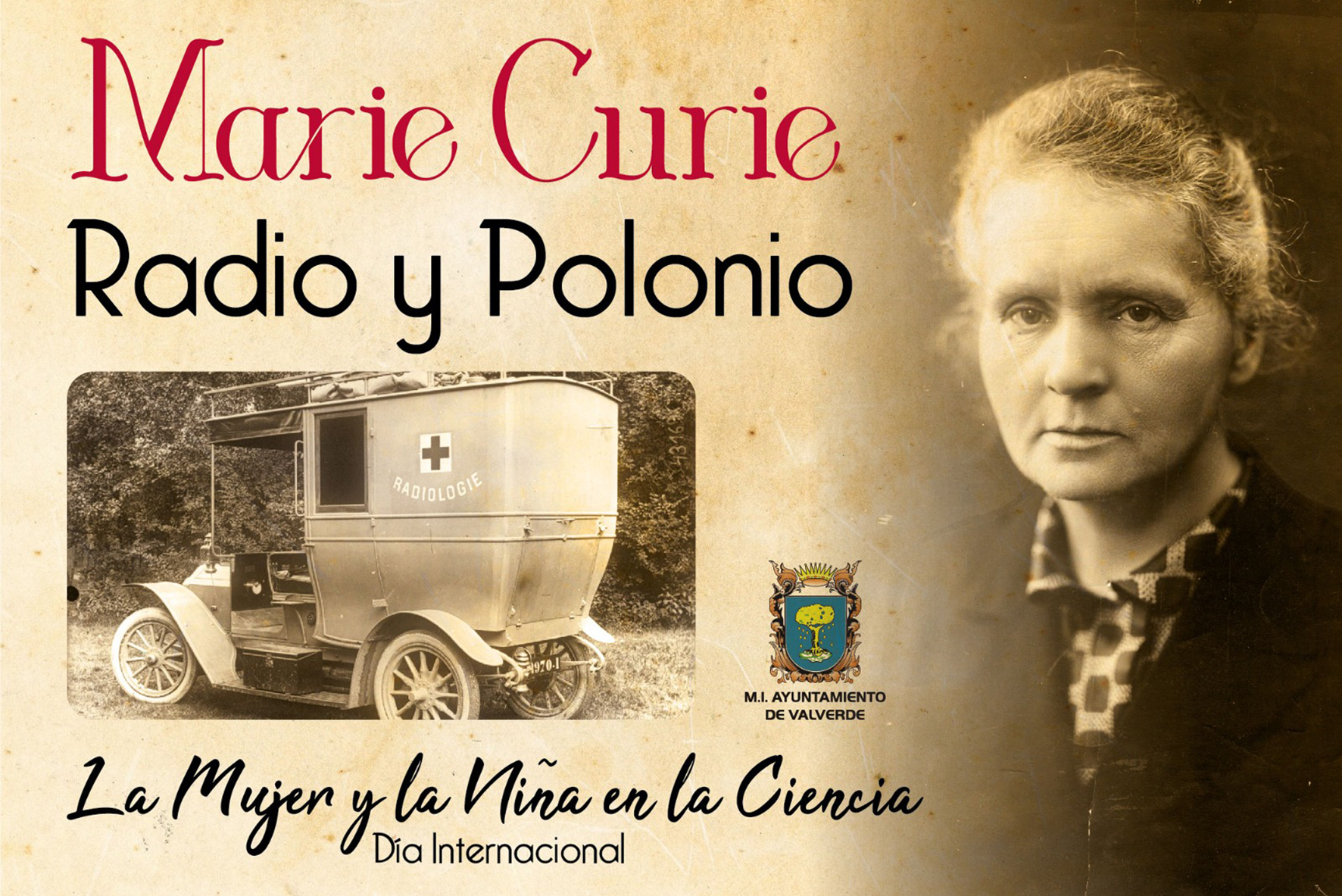 Valverde instala paneles informativos y realiza actividades para conmemorar el día Internacional de la mujer y la niña en la ciencia