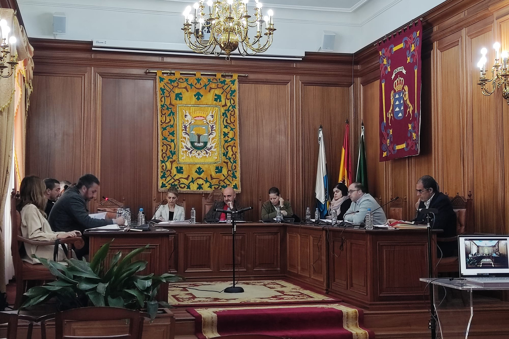El Ayuntamiento capitalino aprueba un Presupuesto municipal que asciende a 8.585.000 euros para este 2023