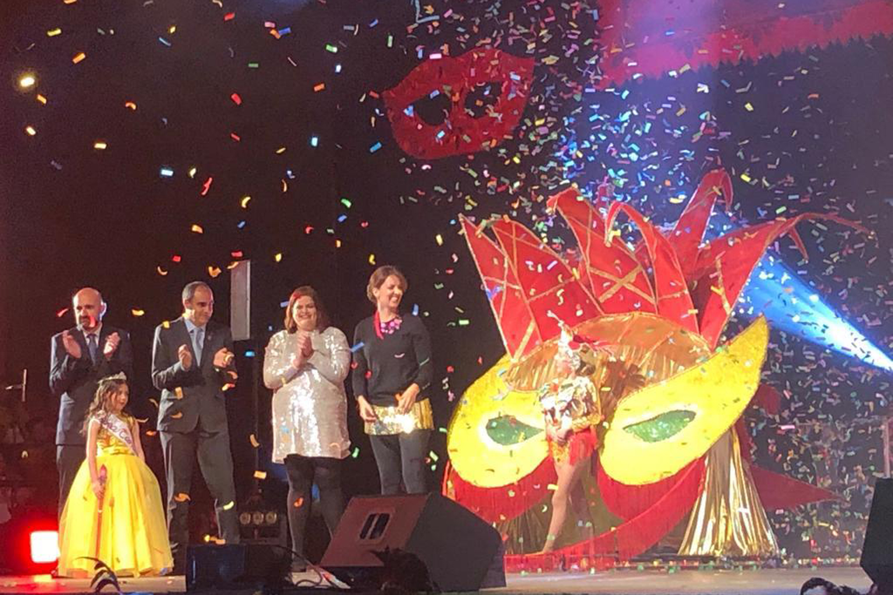 Paula Sánchez Sánchez, Reina Infantil del Carnaval de Valverde 2020