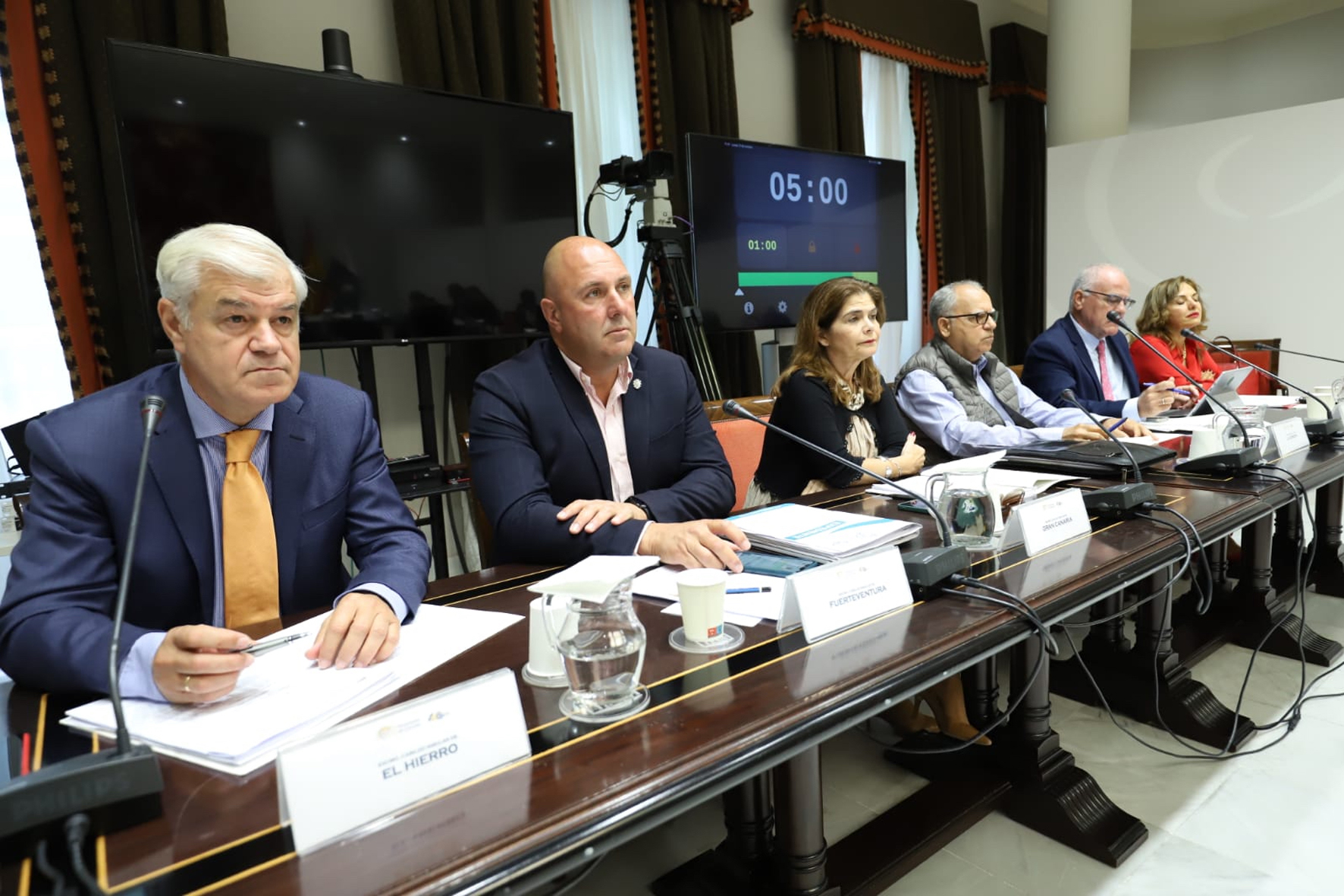 Armas participa en la Comisión General de Cabildos Insulares del Parlamento de Canarias