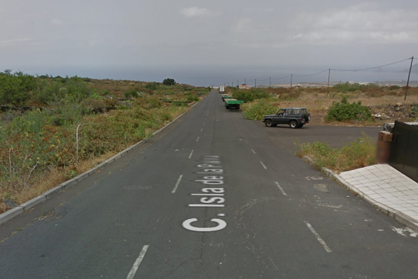 AHI pide la urbanización de la calle Isla de La Palma en La Frontera