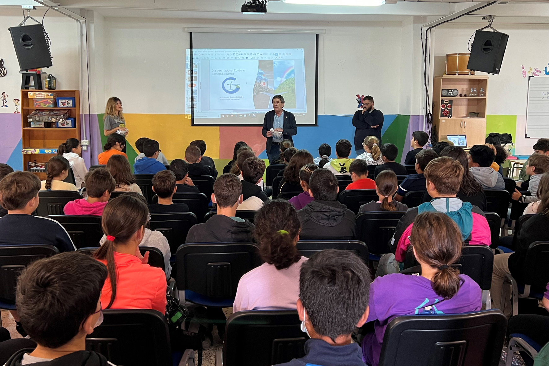 Gorona del Viento inicia una campaña de concienciación entre escolares de El Hierro en el Día Internacional contra el Cambio Climático