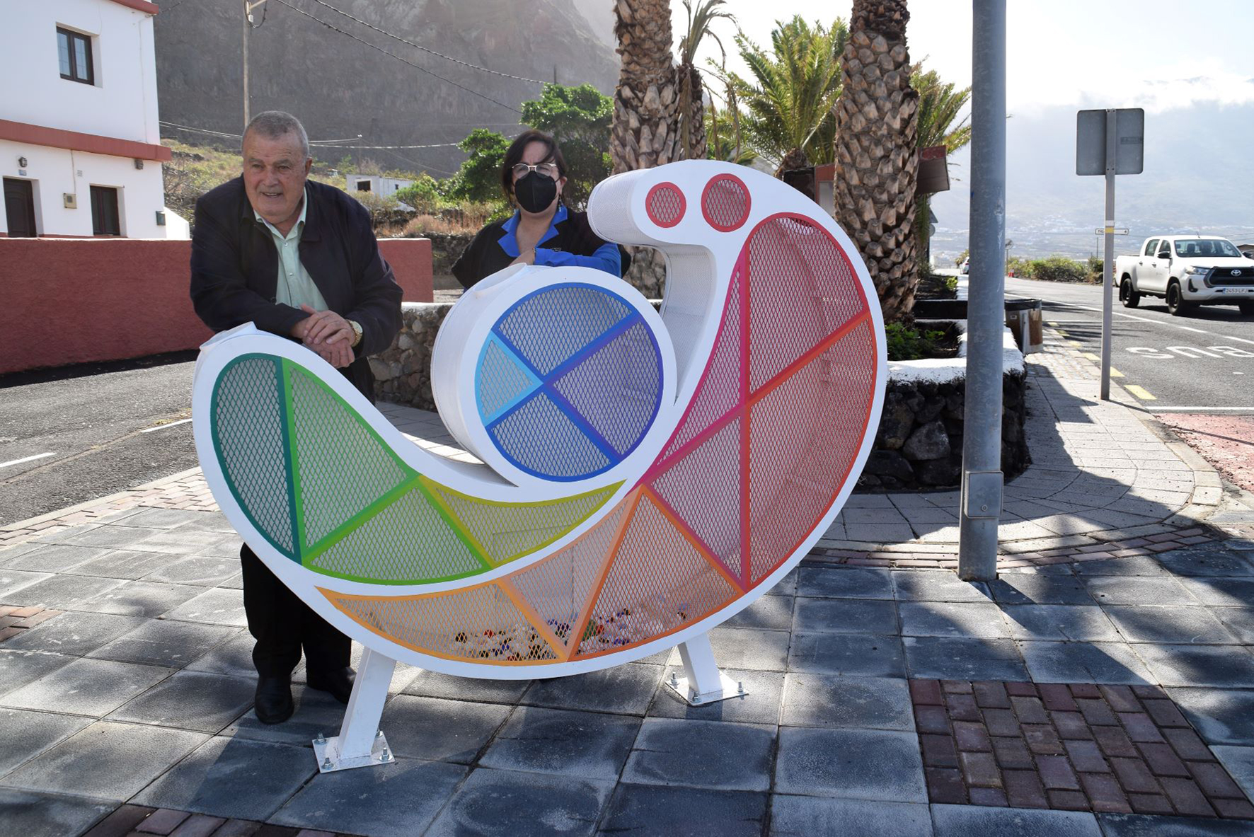 La Frontera instala un “Logotipo turístico solidario”