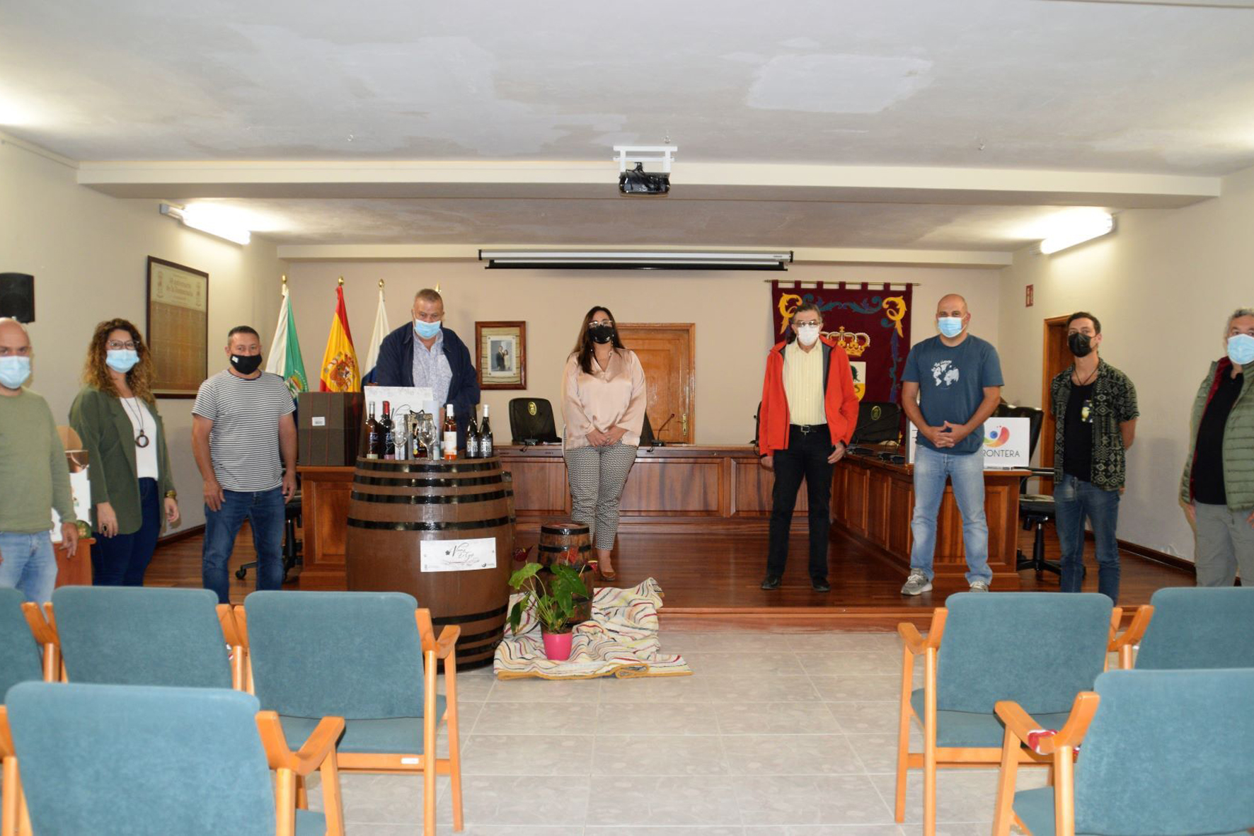 La Frontera promociona los vinos con Denominación de Origen del municipio