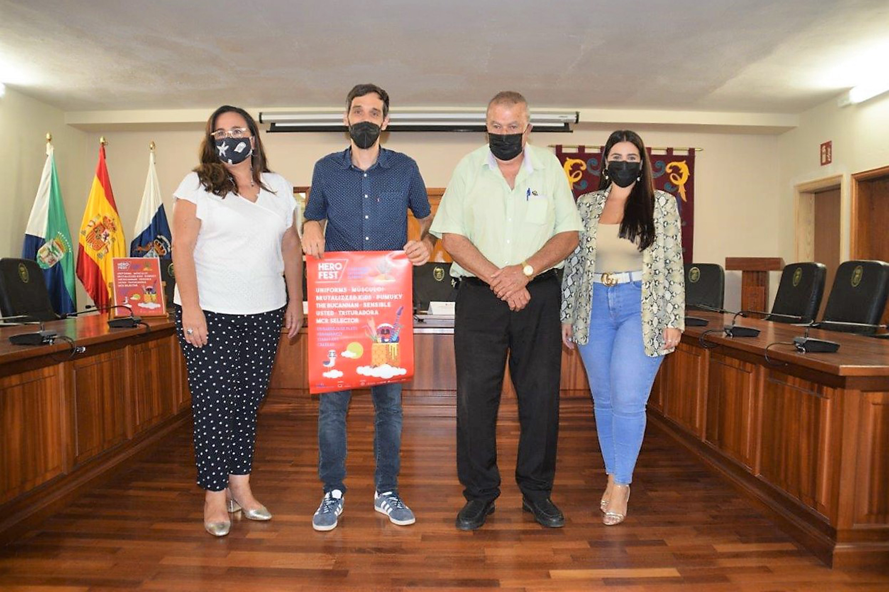 Todo listo para la celebración del festival alternativo de la isla de El Hierro “Herofest”