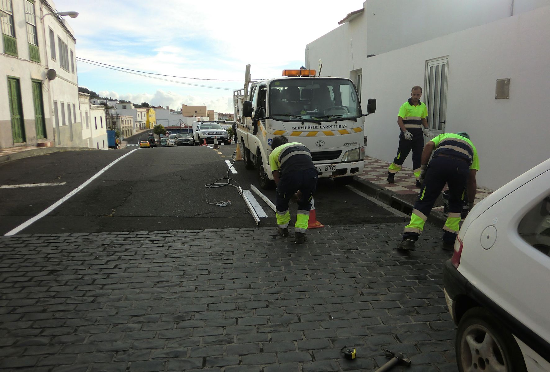 El Pinar de El Hierro mejora la señalización viaria del municipio