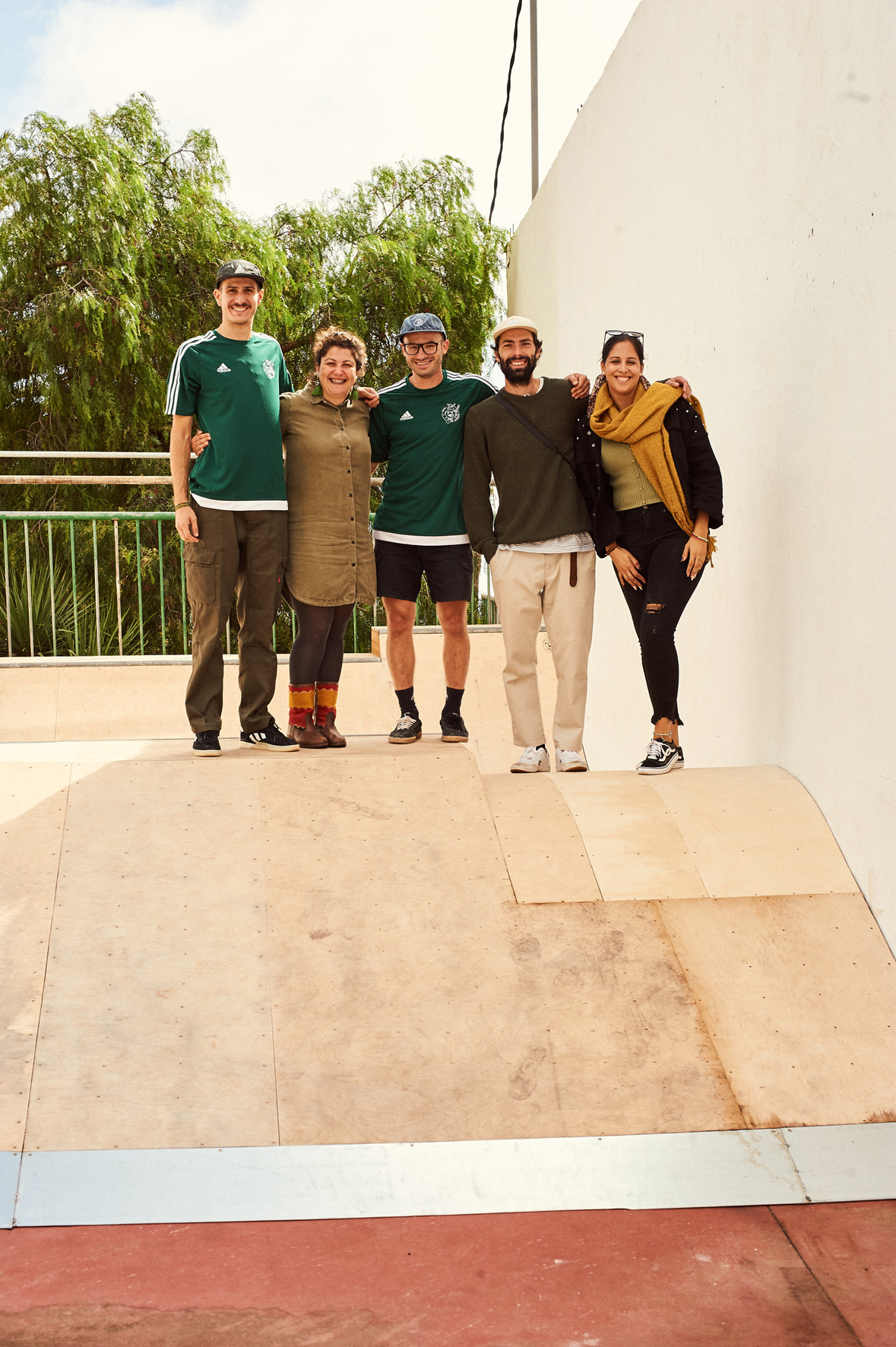 El CEIP Taibique instala una rampa para la práctica del skate