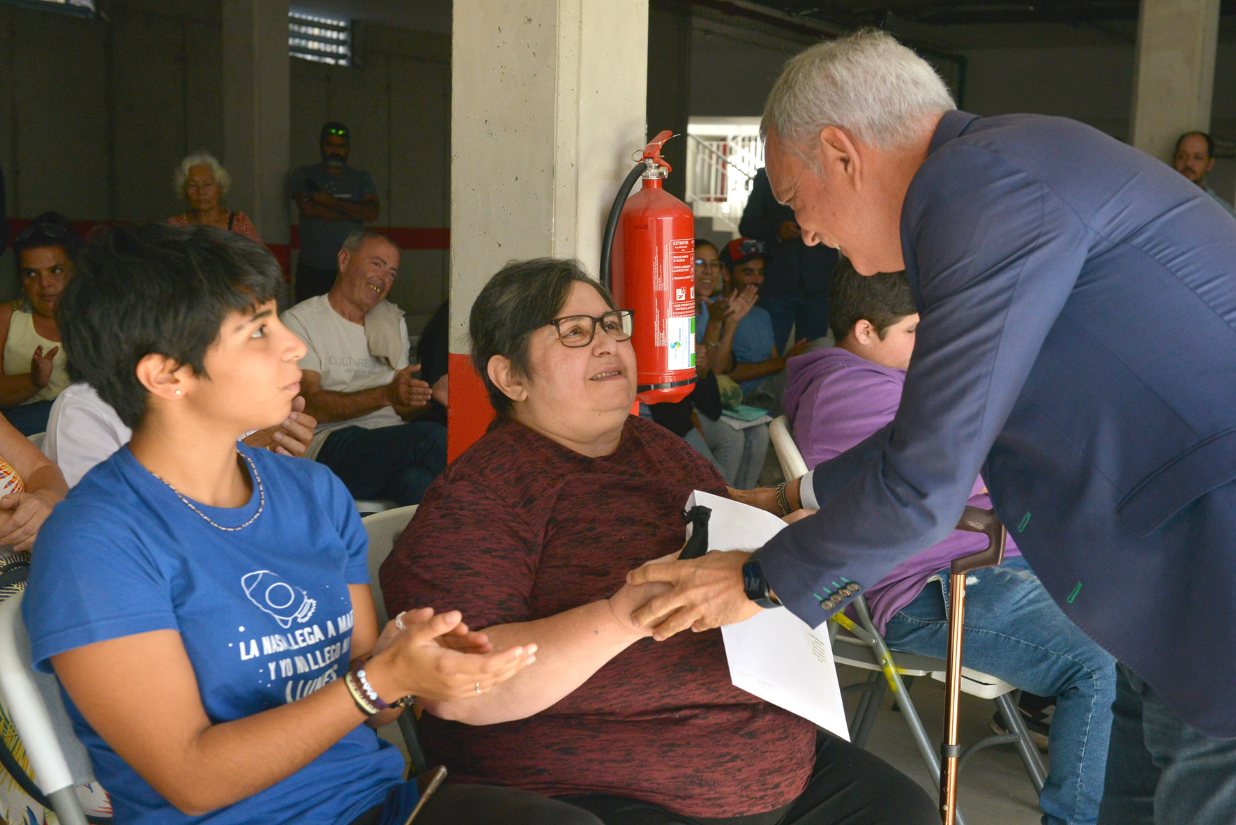 Sebastián Franquis entrego hoy, a las familias adjudicatarias 24 viviendas protegidas en Valverde en El Hierro