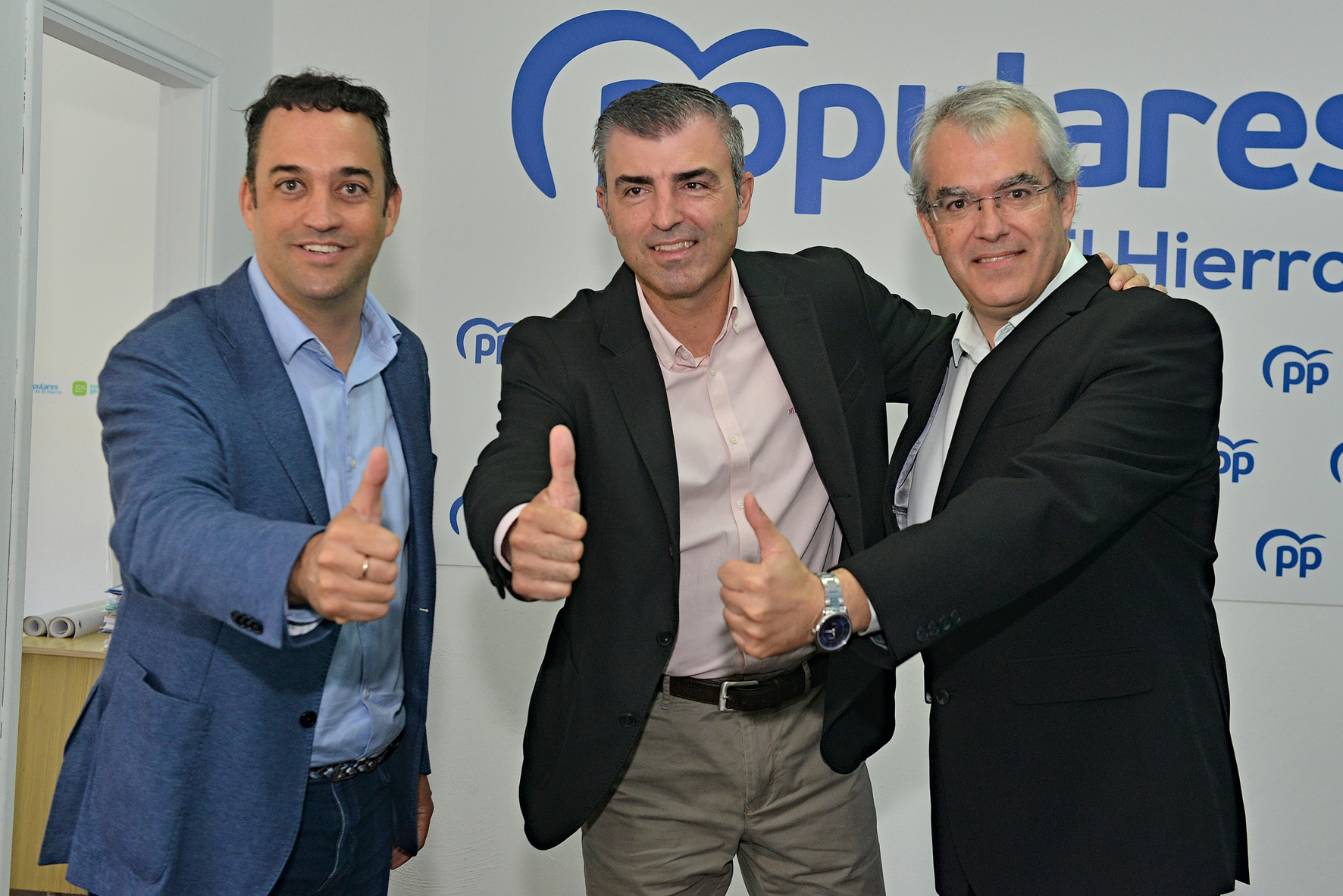 Ruben Armiche y Juan Manuel García Casañas serán los candidatos del PP al Cabildo de El Hierro y al Parlamento de Canarias a las elecciones 2023