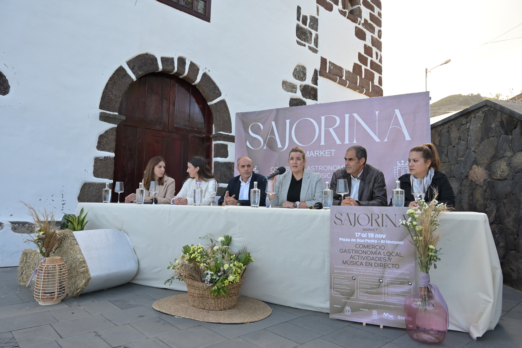La Plaza de San Pedro de El Mocanal se convertirá en un punto de encuentro comercial con “ Sajorina Market”