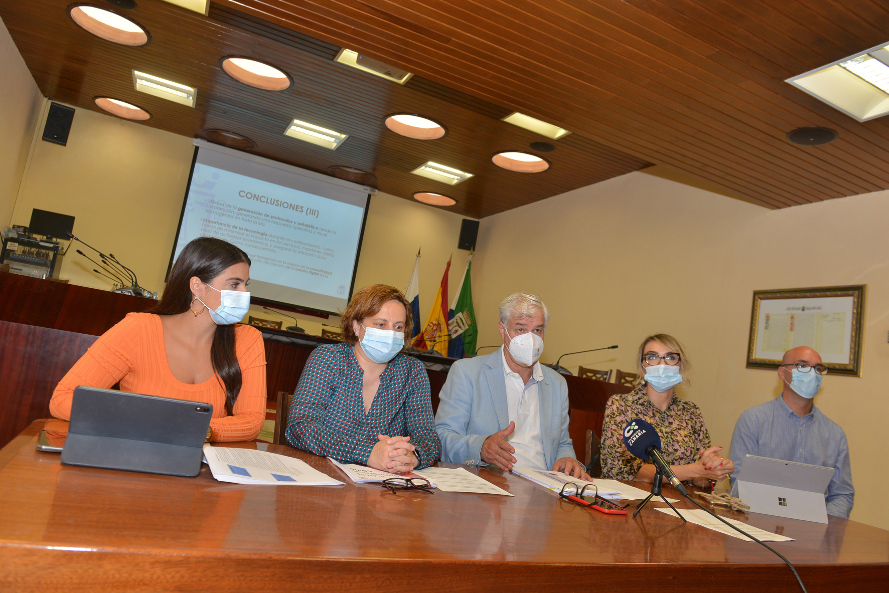 El Cabildo da cuenta del Plan de Contingencia por la COVID-19 desarrollado por la Institución en los últimos meses