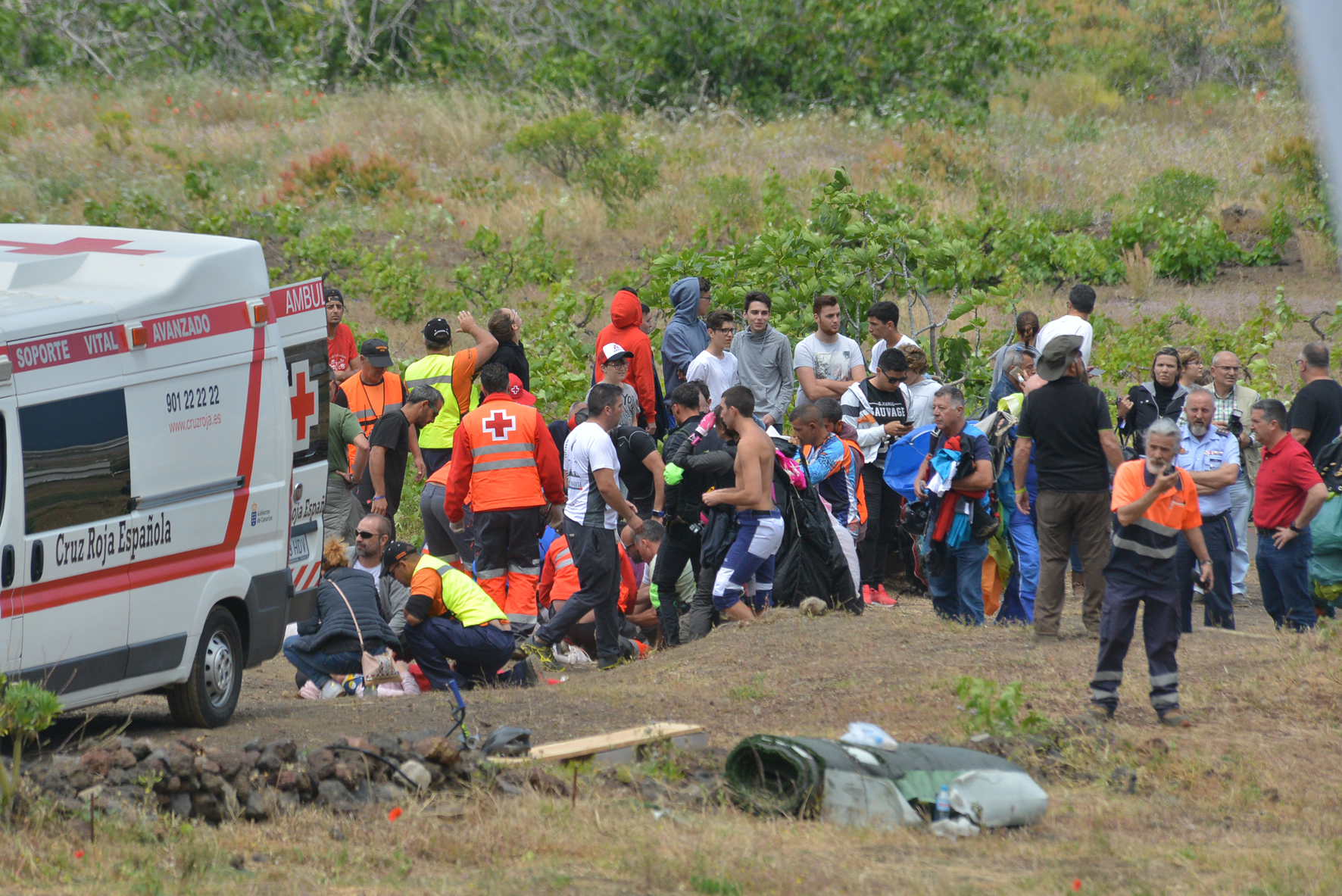 Suspendida la exhibición aérea de la XXIV Concentración de Parapente El Hierro por motivos de seguridad