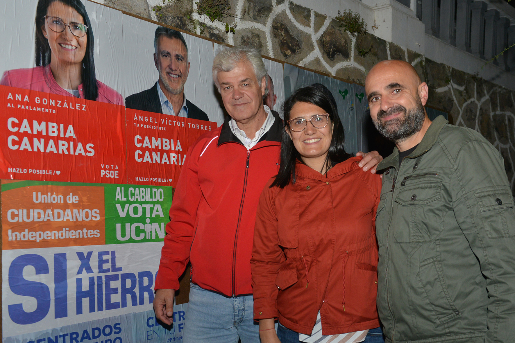 El PSOE herreño espera repetir su victoria de las elecciones generales el domingo 26 de mayo y gobernar en las instituciones herreñas