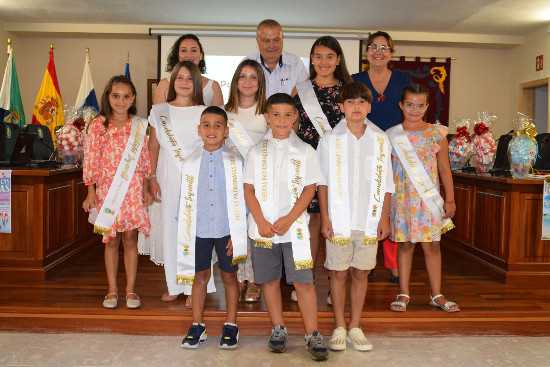 8 niñas y niños formarán parte de la Elección de Rey y Reina Infantil de las fiestas Patronales de La Frontera 2022