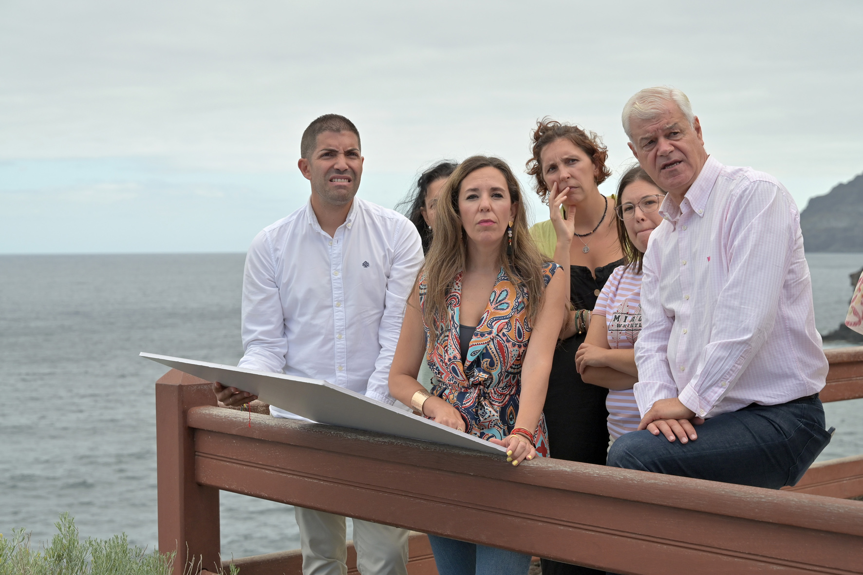 Jéssica de León visita las obras de los Planes de Sostenibilidad Turística y Actuaciones de Cohesión en Destino en El Hierro