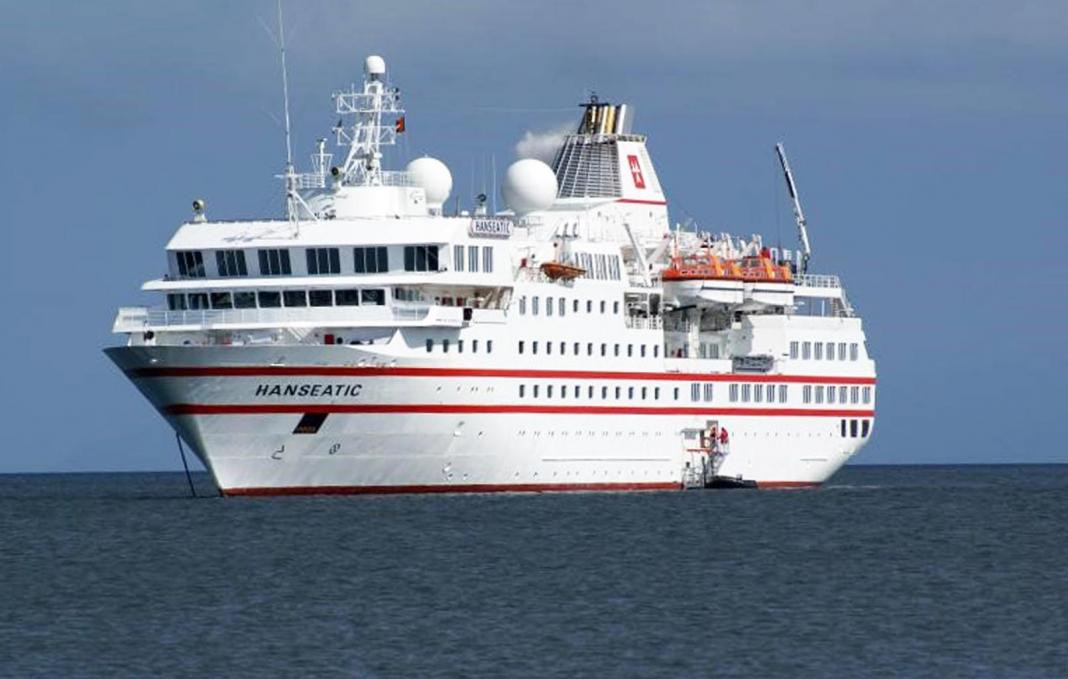 El Hierro abre su temporada de cruceros con la llegada del Hanseatic