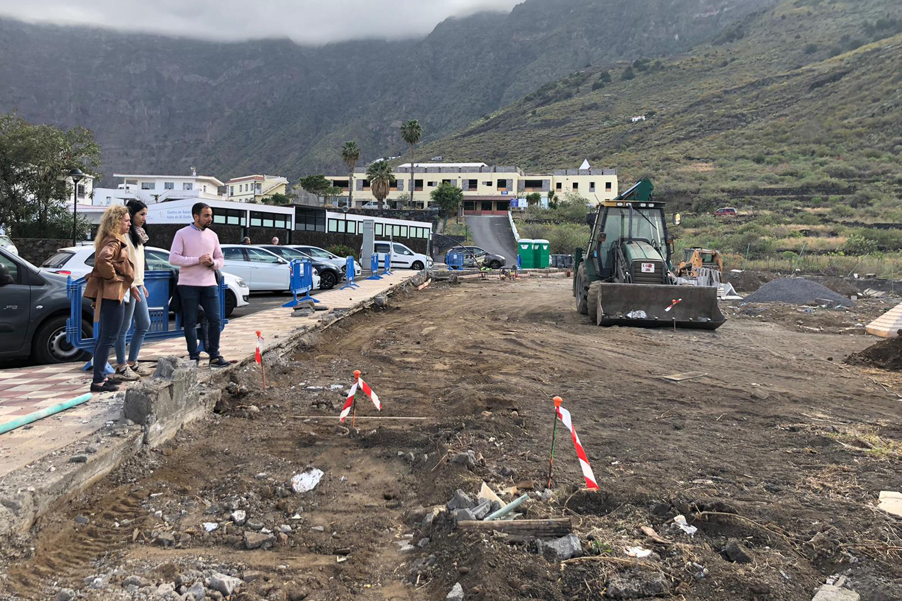 La Frontera amplía los aparcamientos del Centro de Salud del municipio