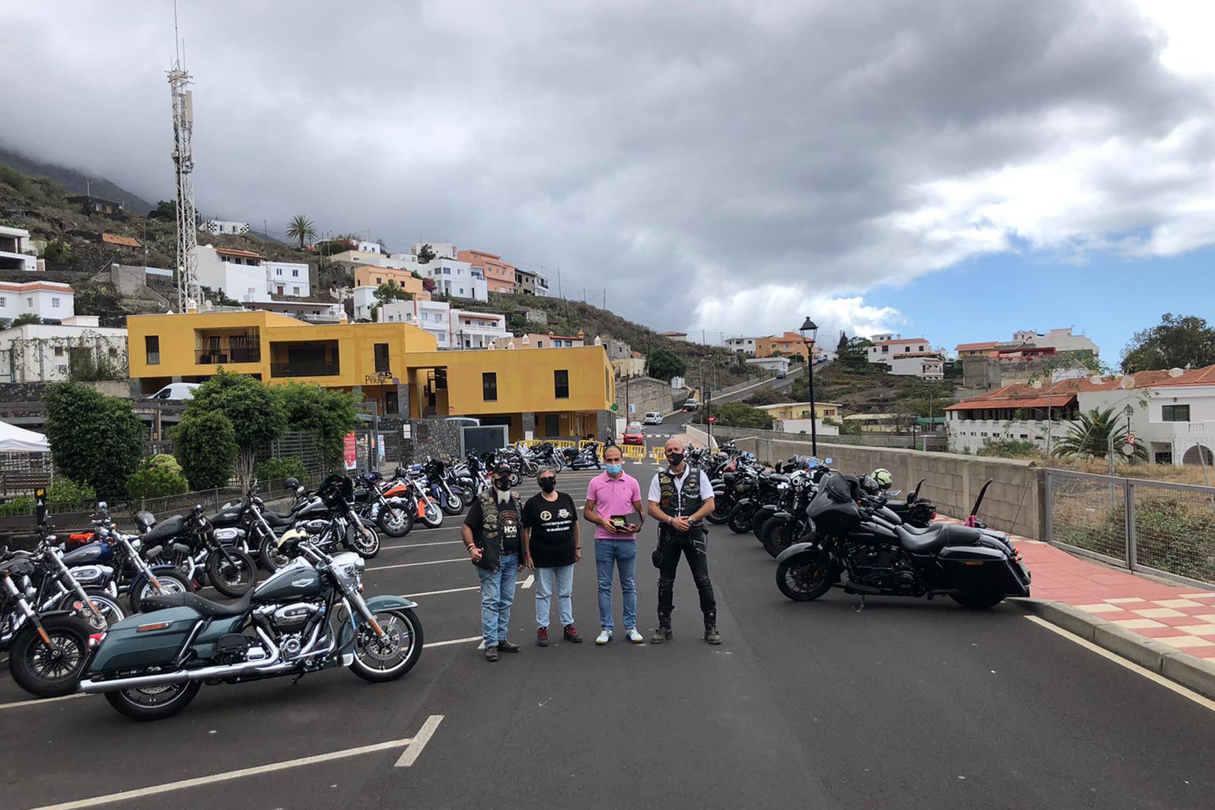 La Frontera acogió parte de la ruta de XVII Edición del H.O.G. Rally de Los Volcanes & The End Route El Hierro Biker Fest