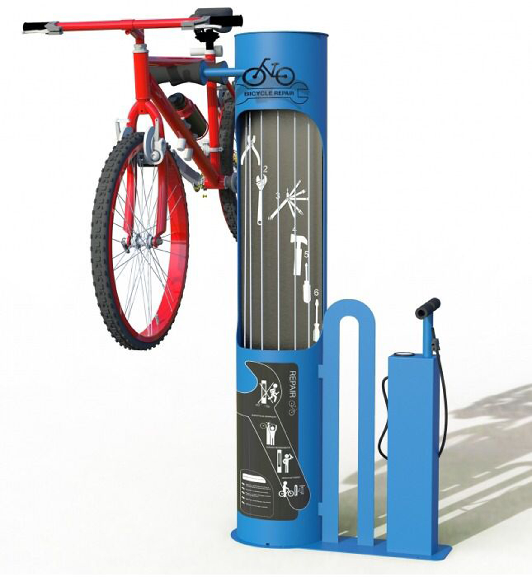 La Frontera instalará tres estaciones de reparación rápida de bicicletas en el municipio