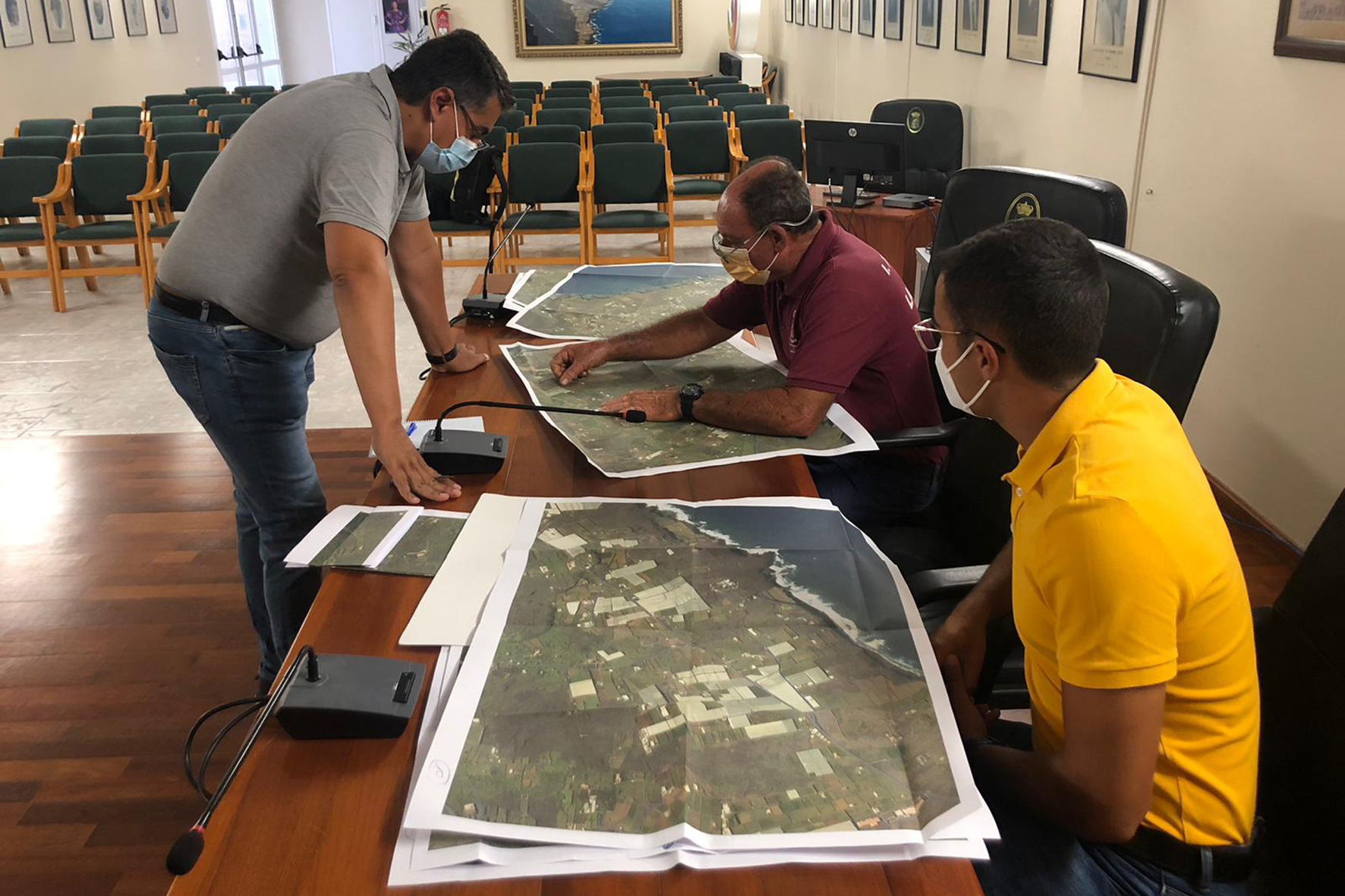 La Frontera realiza un mapeo actualizado de los contadores y tuberías de la red de distribución de agua municipal