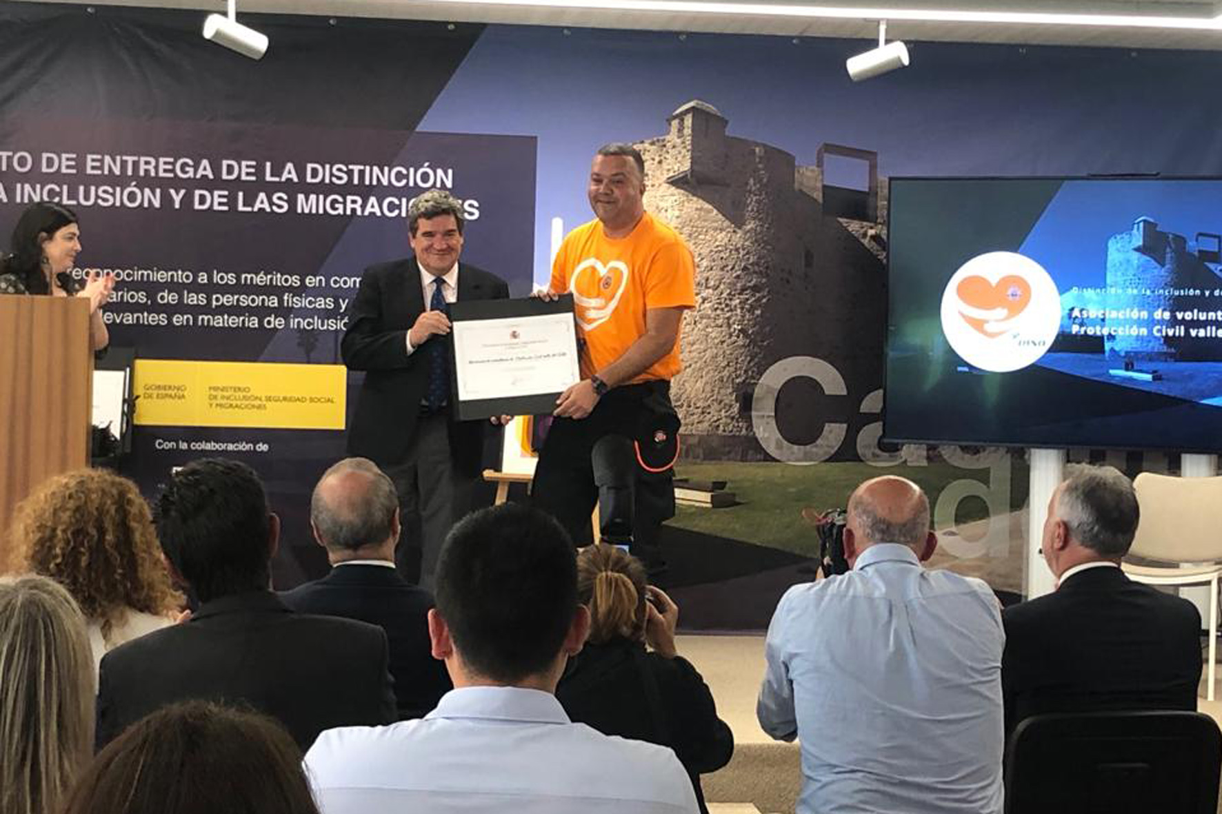 El Gobierno de España distingue a Protección Civil “Valle de El Golfo”