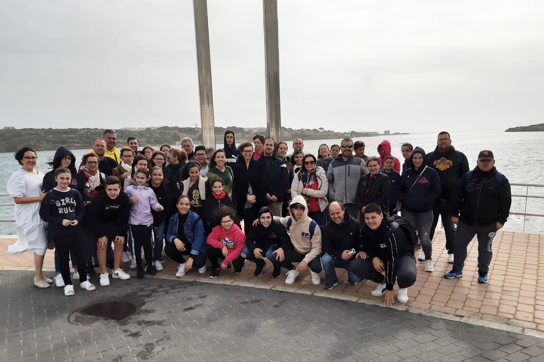 La Frontera visita la localidad de Es Castell en la isla de Menorca