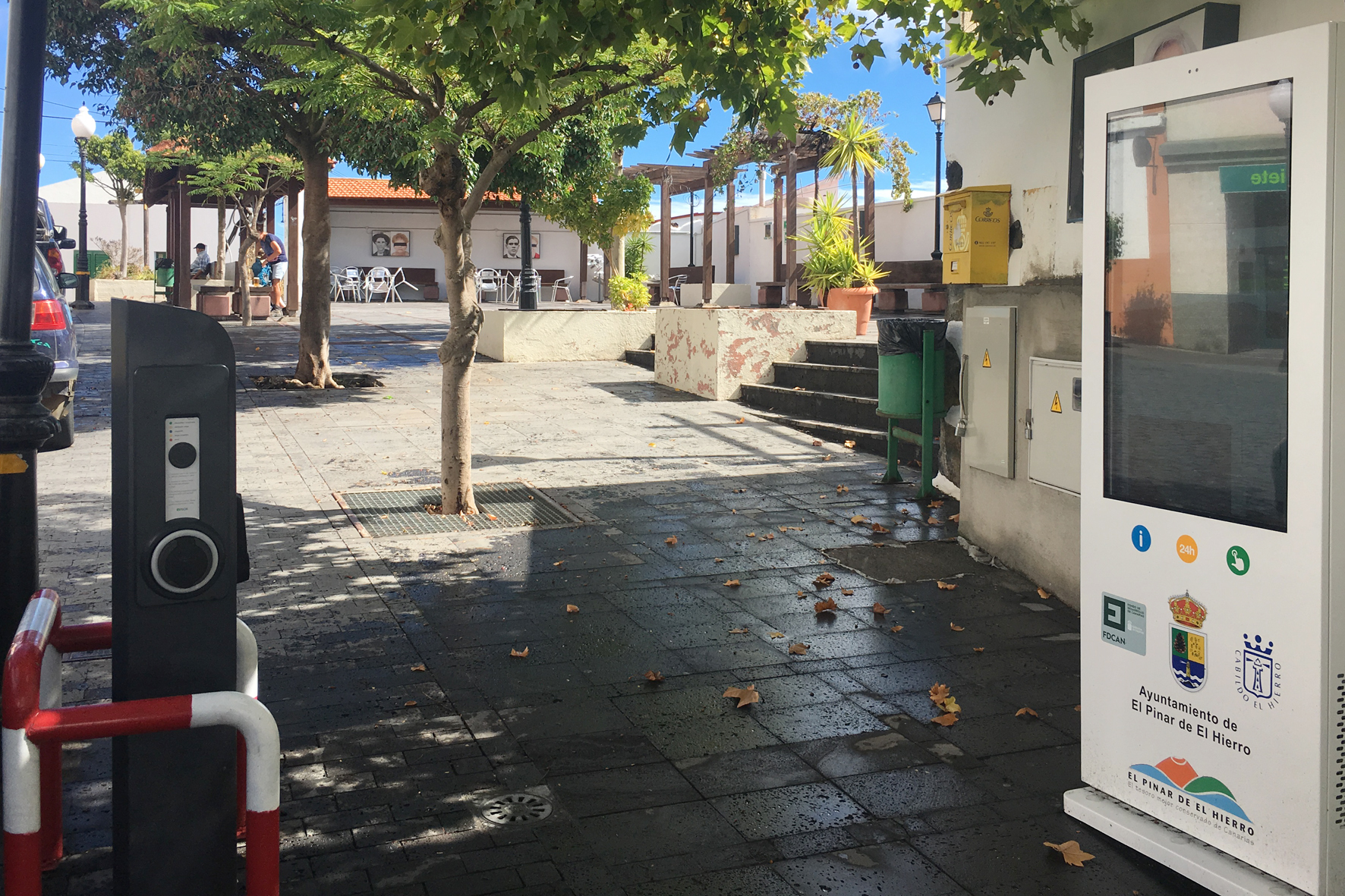 El Pinar instala dos pantallas digitales de información turística y ciudadana