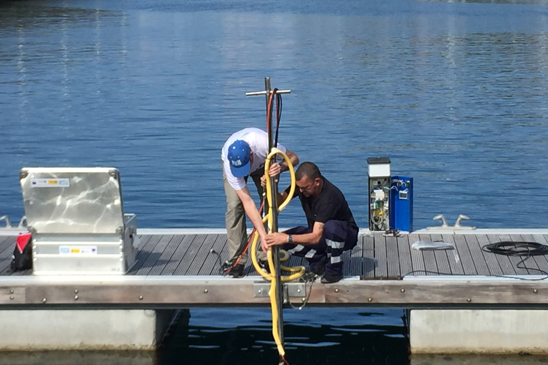 PLOCAN pone en servicio una estación oceanográfica en el puerto de La Restinga