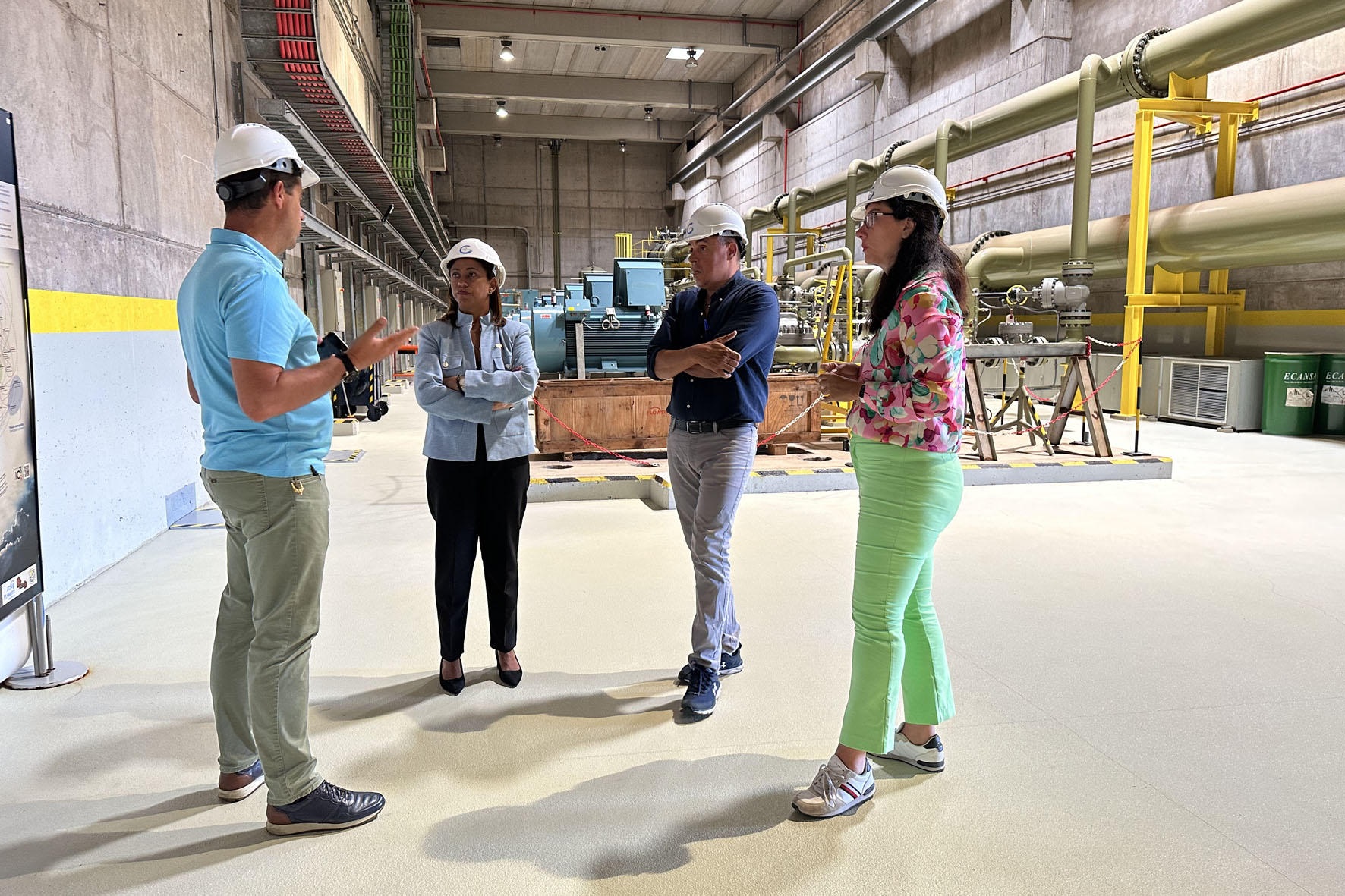 República Dominicana se interesa por la Central Hidroeólica de Gorona del Viento