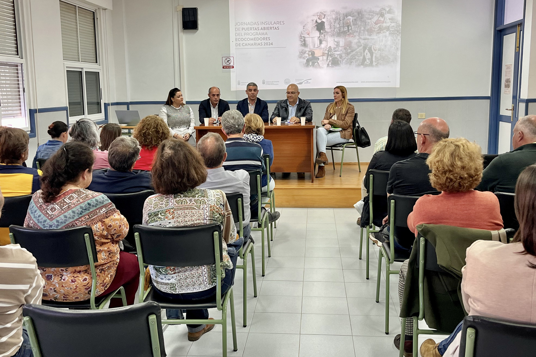 El Gobierno de Canarias celebra unas Jornadas Insulares de Puertas Abiertas del Programa Ecocomedores en El Hierro
