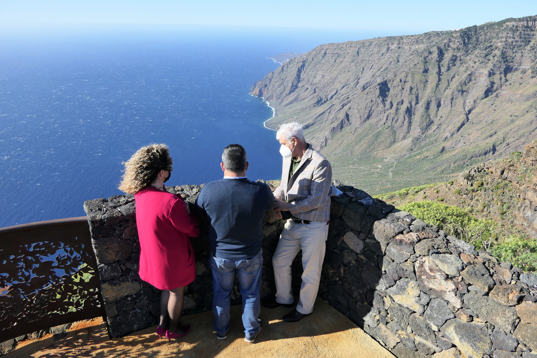 Finalizan las obras de acondicionamiento del Mirador de Isora en El Hierro