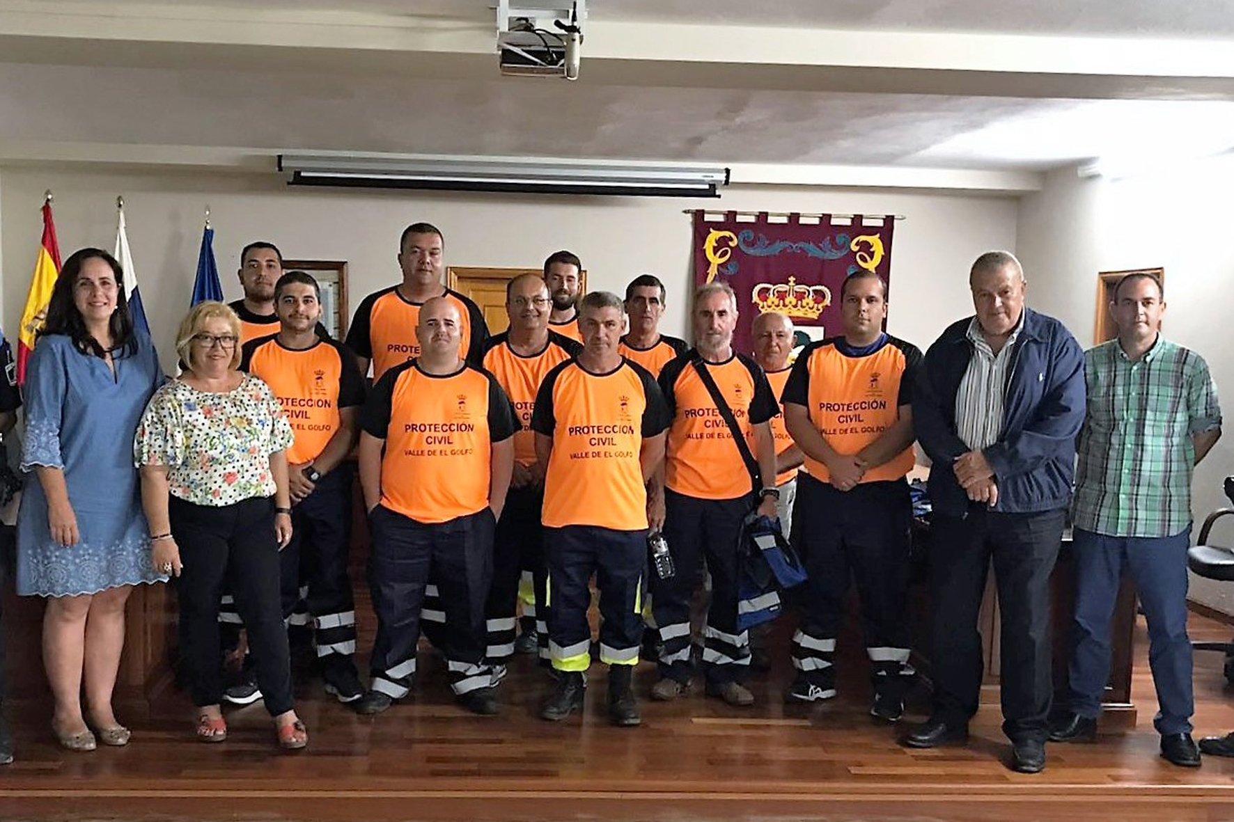 Se crea la Asociación de Voluntarios de Protección Civil Valle de El Golfo