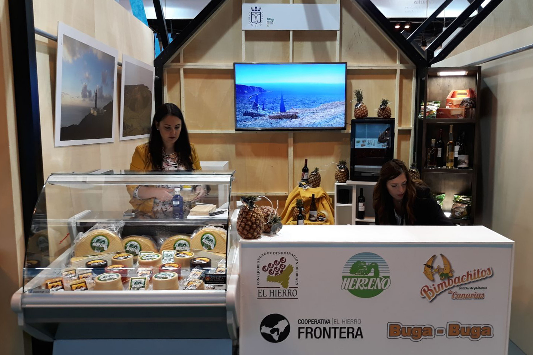Los productos de El Hierro se exhiben desde hoy en el salón de Gourmets 2018 en IFEMA
