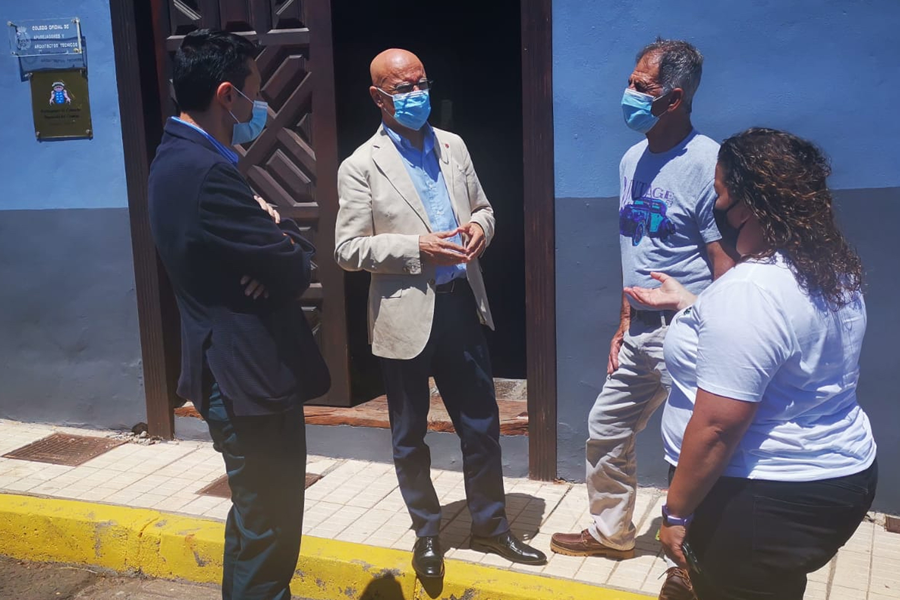 El Diputado del Común se reúne con la Asociación Cultural para la Defensa del Silbo Herreño