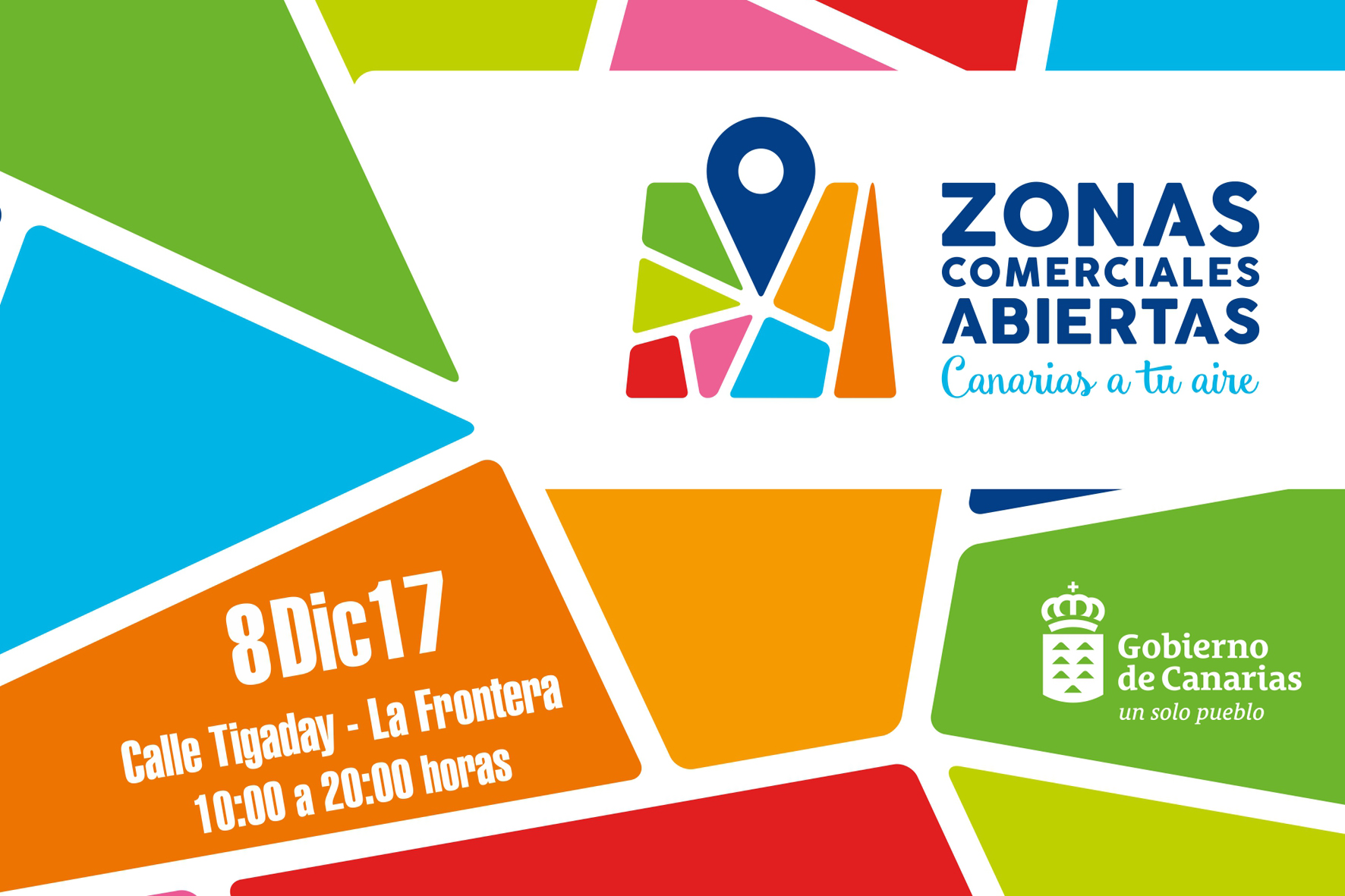 Zonas Comerciales Abiertas del Gobierno de Canarias, APYME y Ayuntamiento de La Frontera realizan una actividad comercial el próximo 8 de diciembre