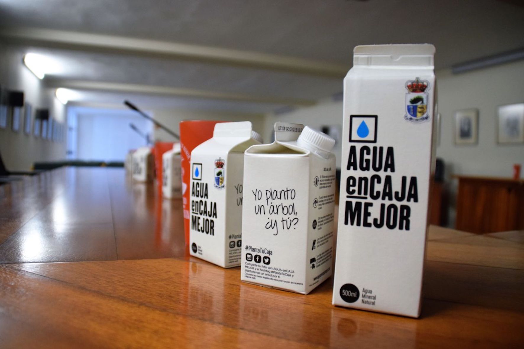 El Ayuntamiento de La Frontera suprime el plástico de sus actos protocolarios