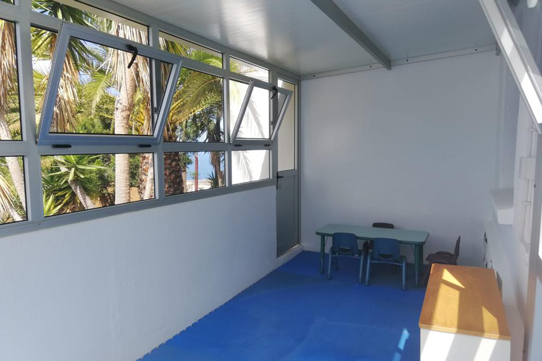 La Escuela Infantil de La Frontera cuenta con una nueva aula burbuja dentro de los protocolos de prevención por la COVID-19
