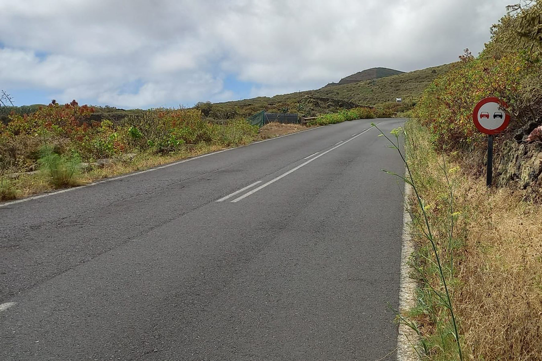El Cabildo licita la señalización de la carretera de Echedo