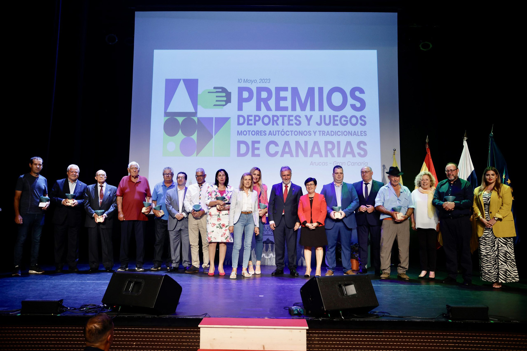 El luchador herreño Juan Barbuzano, “Premio Especial” de los deportes y juegos autóctonos y tradicionales de Canarias