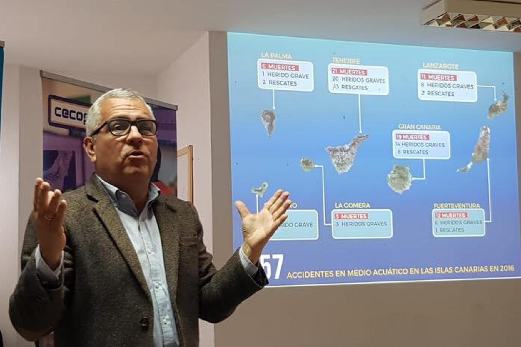 El Cabildo celebra las I jornadas de Seguridad Acuática